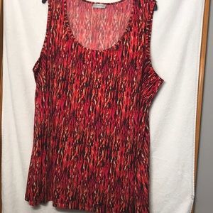 LN 2x Catherine’s Polyester Knit Tank Top